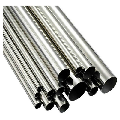 Parlak Yüzey Kaynaklı Paslanmaz Çelik Boru SS201 202 321 Yuvarlak Boru 400 # 600grit