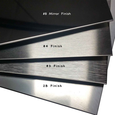 100mm 201 Paslanmaz Çelik Sac 1219*2438MM Standart Yarık Kenar
