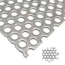 SS316 10mm Yuvarlak Delikli Delikli Paslanmaz Çelik Sac